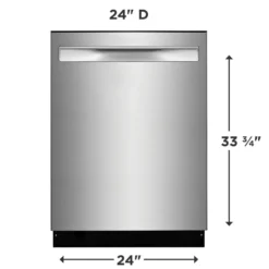 FRIGIDAIRE Lave-vaisselle Encastré Inox 24