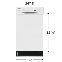 FRIGIDAIRE Lave-vaisselle Encastré Blanc 18