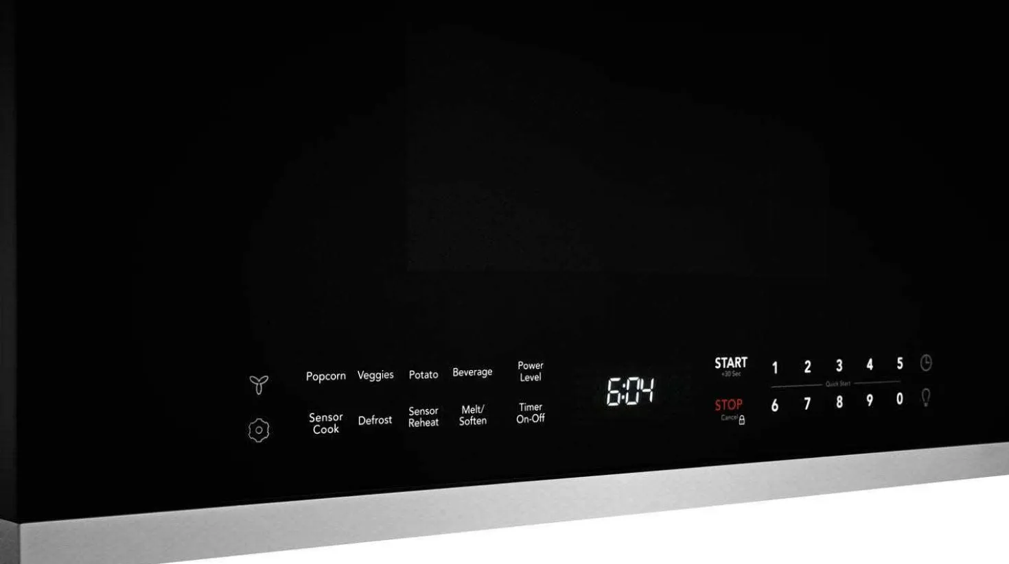 FRIGIDAIRE Micro-ondes/hotte 24 po, Inox, 24"