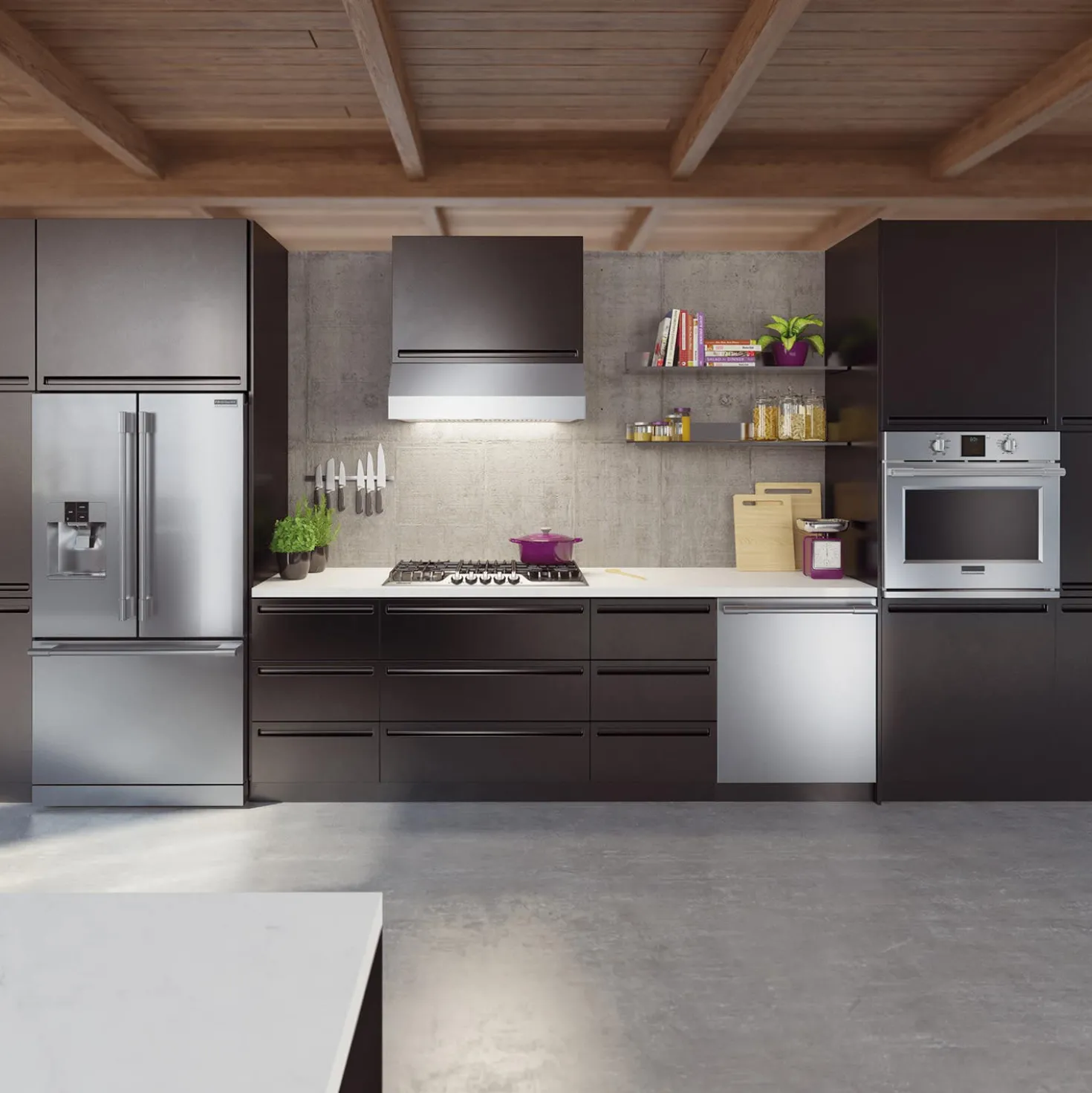 Frigidaire Professional Hotte Encastré Inox 30" , 400 PI3/MIN-FHWC3050RS