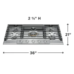 Frigidaire Professional Plaque de cuisson Gaz Inox 36