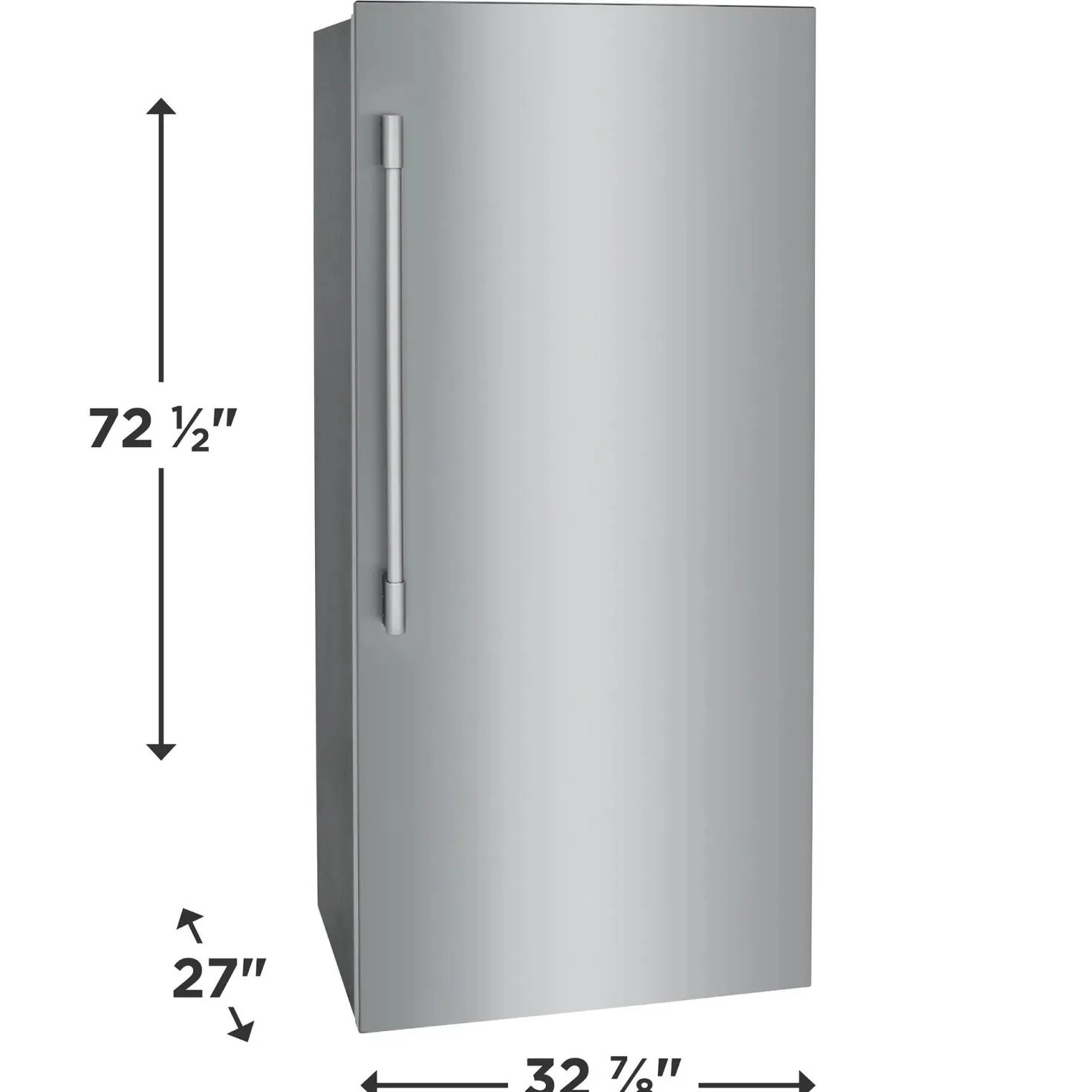 Frigidaire Professional Réfrigérateur 19 pi3 33 po Inox Tout réfrigérateur - FPRU19F8WF