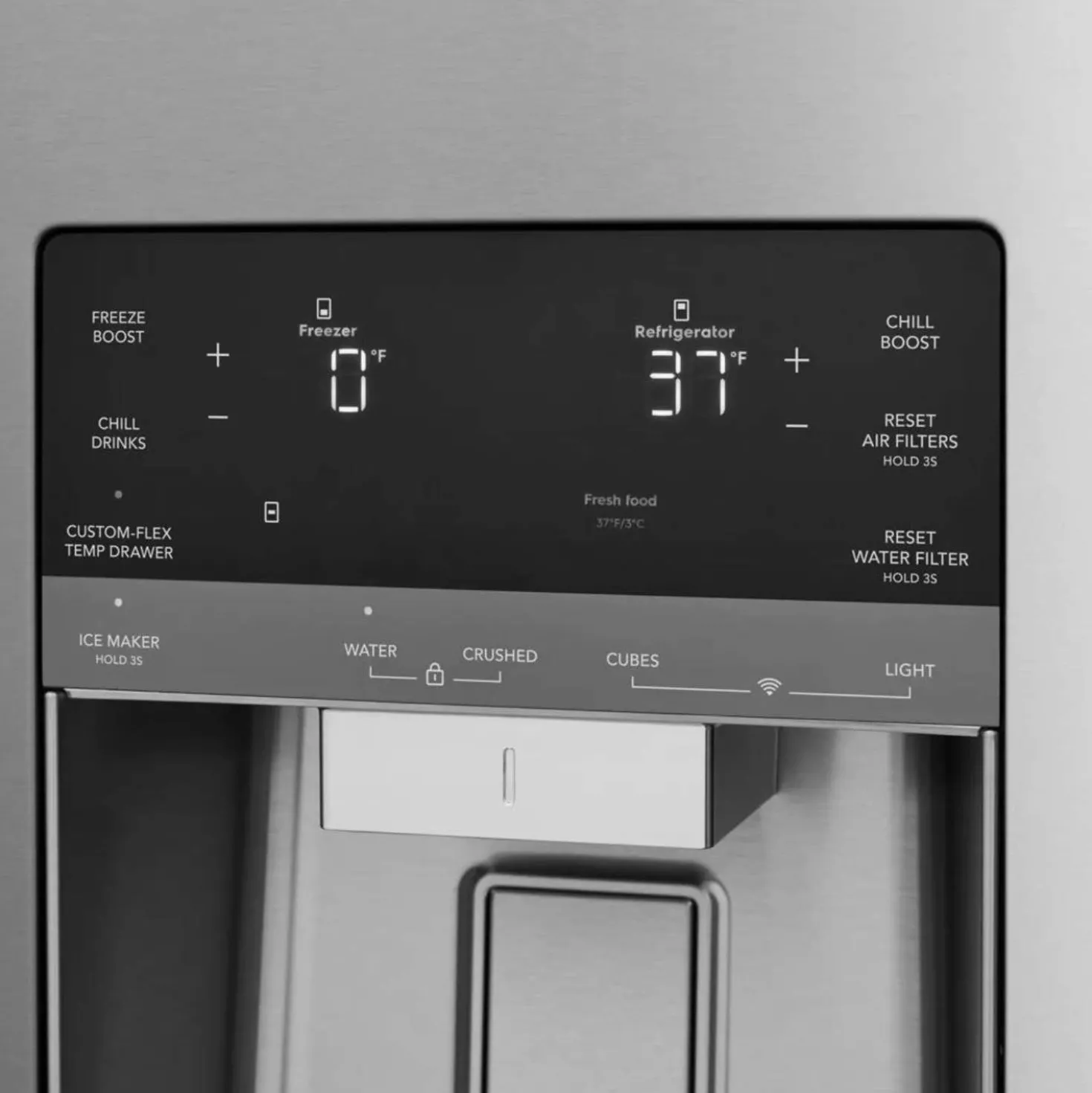 Frigidaire Professional Réfrigérateur 36po 26 pi3 Inox Portes françaises - PRMS2790BF