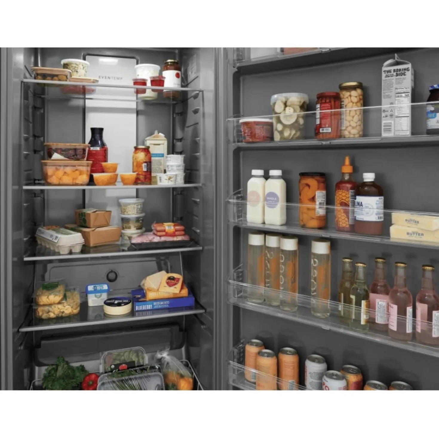 FRIGIDAIRE Refrigerateur 20 pi3 33 po Inox Tout réfrigérateur - FRAE2022AF
