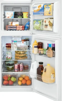 FRIGIDAIRE Réfrigérateur 10,1 pi3 24 po Blanc Congélateur en haut - FFET1022UW