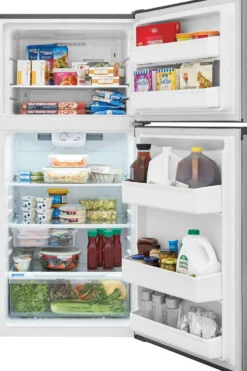 FRIGIDAIRE Réfrigérateur 13,9 pi3 27 po Inox Congélateur en haut - FFHT1425VV