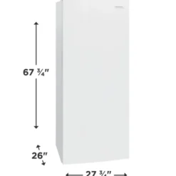 FRIGIDAIRE Réfrigérateur 13 pi 28 po Blanc Congélateur convertible - FFUE1326AW