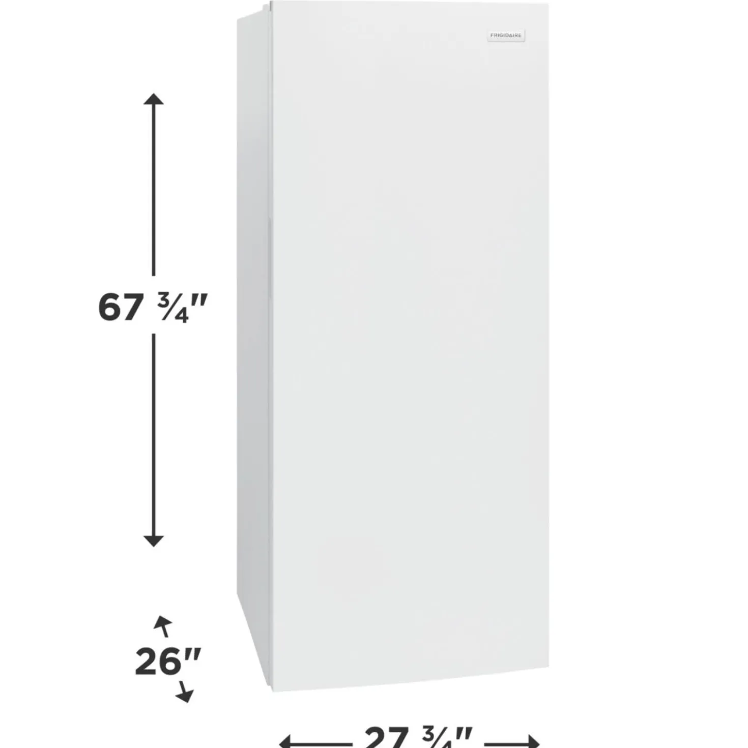 FRIGIDAIRE Réfrigérateur 16 pi 28 po Blanc Congélateur convertible - FFUE1626AW