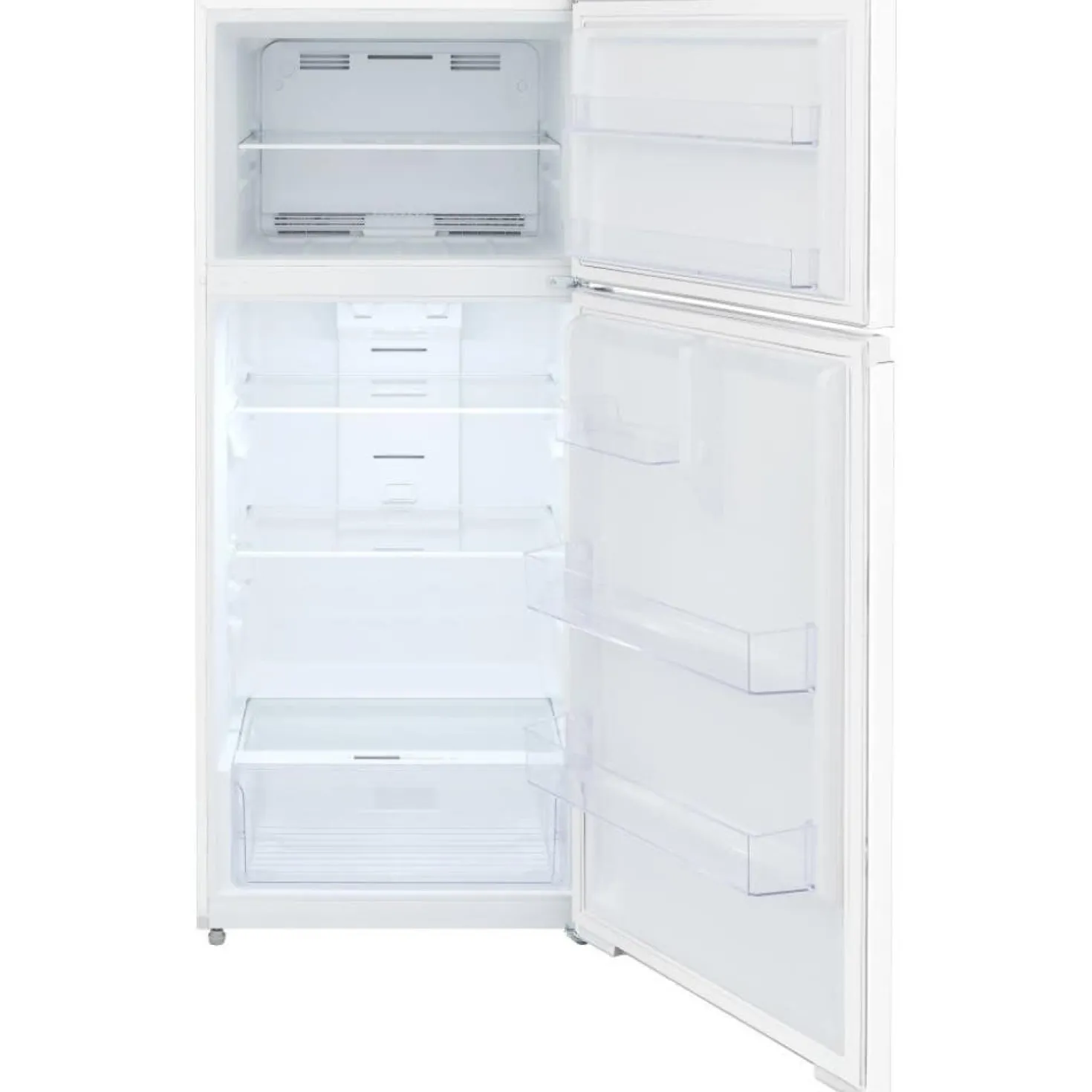 FRIGIDAIRE Réfrigérateur 16 pi3 28 po Blanc Congélateur en haut - FRTE1622AW