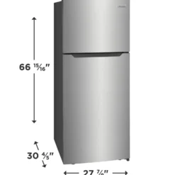FRIGIDAIRE Réfrigérateur 17,6 pi3 28 po Inox Congélateur en haut - FFHT1822UV