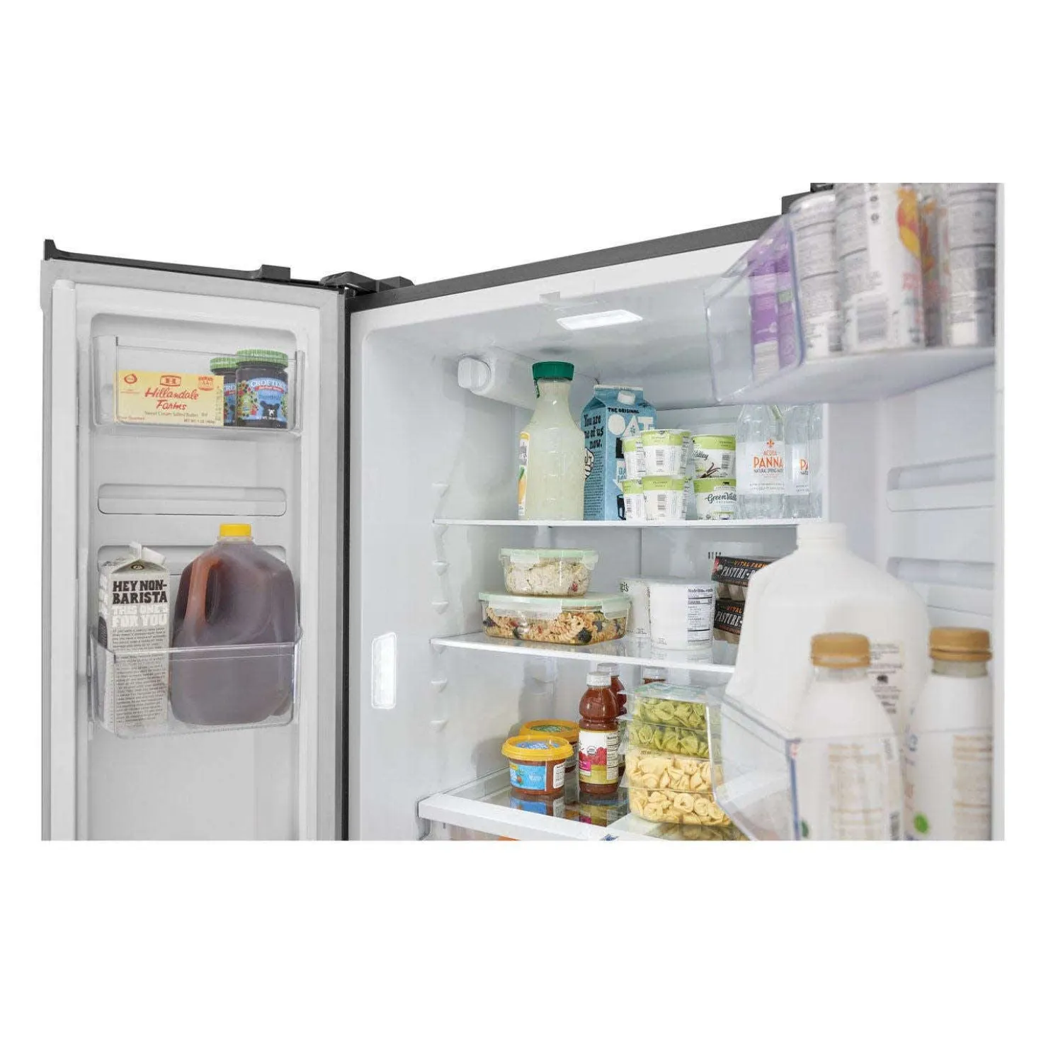 FRIGIDAIRE Réfrigérateur 17,6 pi3 32 po Inox Congélateur en bas, Portes françaises - FRFG1723AV