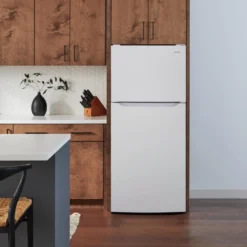 FRIGIDAIRE Réfrigérateur 18 pi3 30 po Blanc Congélateur en haut - FRTE1835AW