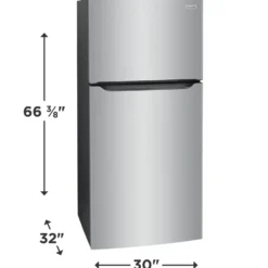FRIGIDAIRE Réfrigérateur 20 pi3 30 po Inox Congélateur en haut - FFTR2045VS