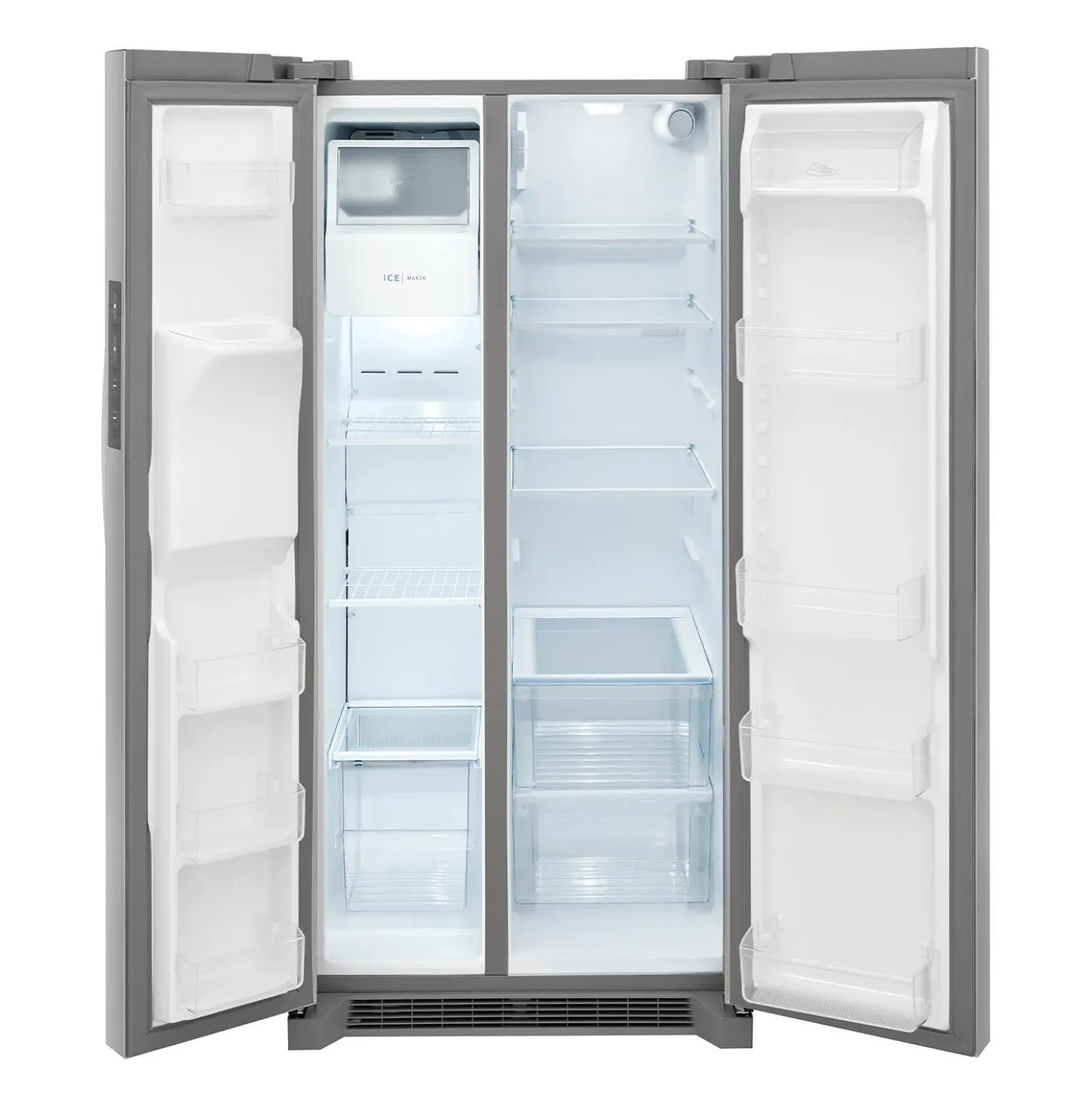 FRIGIDAIRE Réfrigérateur 22,3 pi3 33 po Inox Portes françaises - FRSS2323AS
