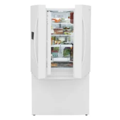 FRIGIDAIRE Réfrigérateur 27,8 pi3 36 po Blanc Congélateur en bas, Portes françaises - FRFS2823AW