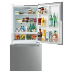 FRIGIDAIRE Réfrigérateur 30po 19 pi3 Inox Congélateur en bas - FRBE1925AF