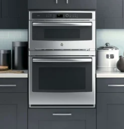 GE Combiné four - micro-ondes encastré 30 po Acier inoxydable29.75