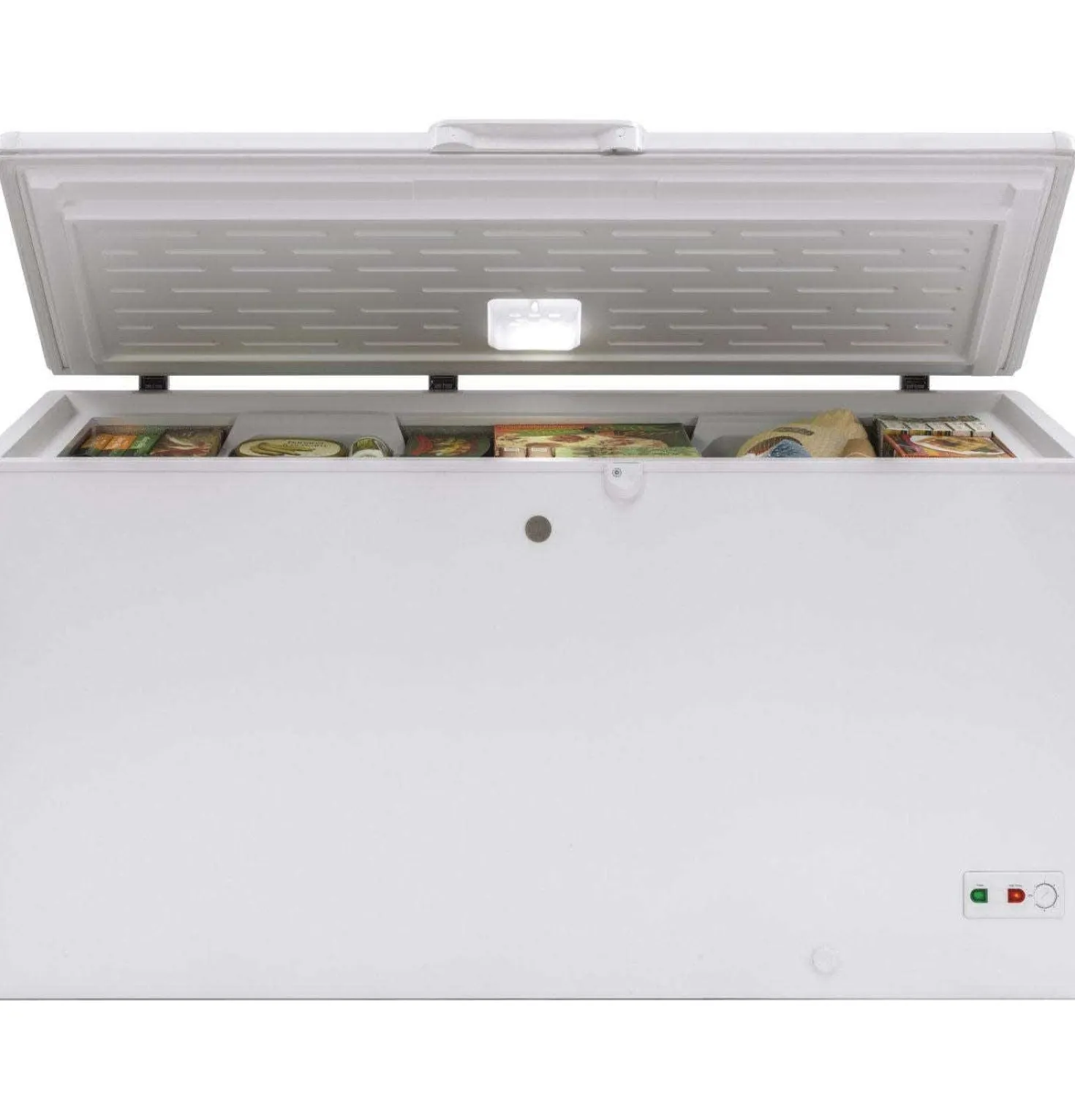 GE Congélateur 15,7 pi3, Blanc, Horizontal, 65" - FCM16SLWW