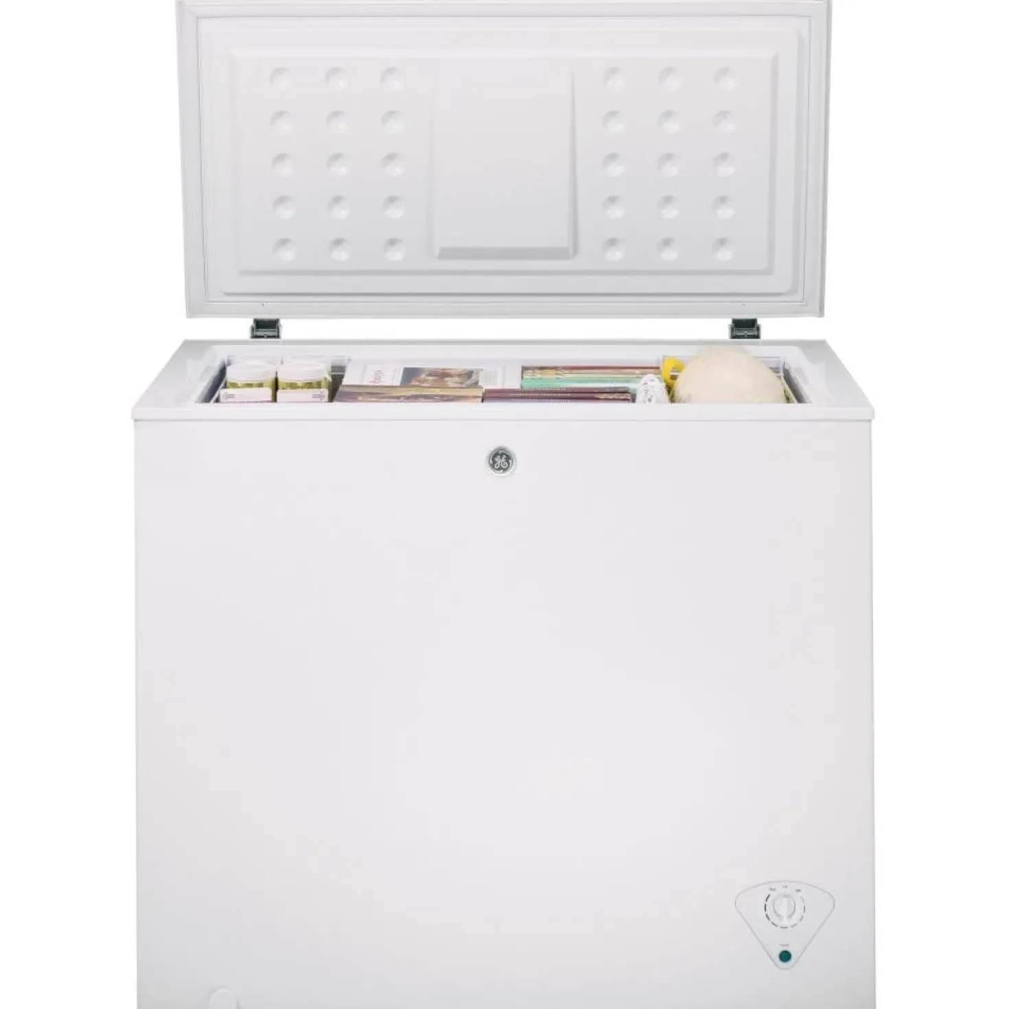 GE Congélateur 7 pi3, Blanc, Horizontal, 32" - FCM7STWW