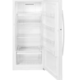 GE Congélateur 14 pi3, Blanc, Vertical, 28.5" - FUF14DLRWW