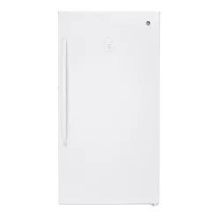 GE Congélateur 17 pi3, Blanc, Vertical, 33" - FUF17DLRWW