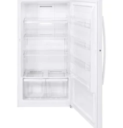 GE Congélateur 17 pi3, Blanc, Vertical, 33" - FUF17DLRWW
