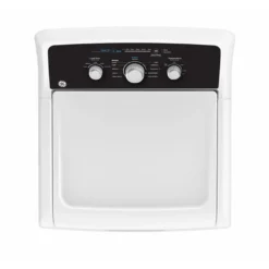 GE Ensemble laveuse sécheuse, Blanc, Chargement par le haut
