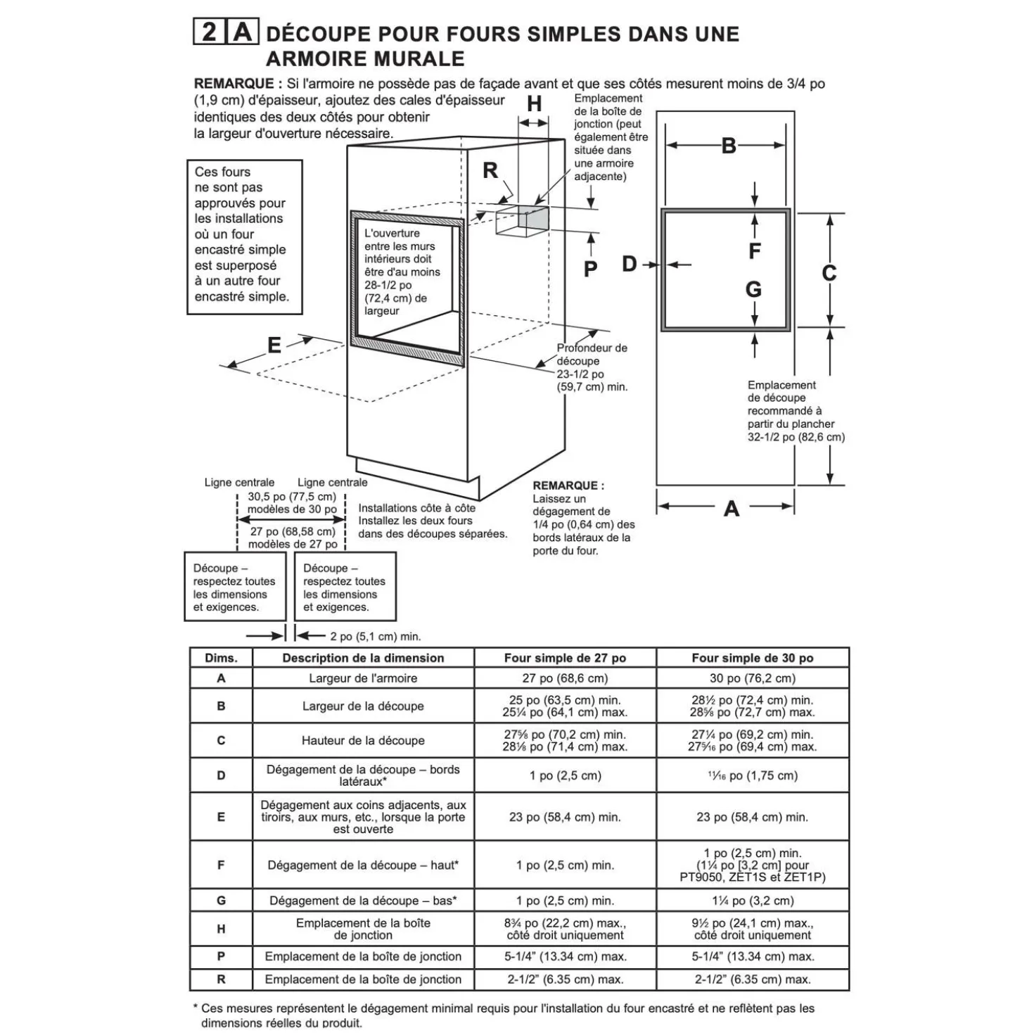 GE Four encastré Acier inoxydable27"Électrique - JKS5000SVSS