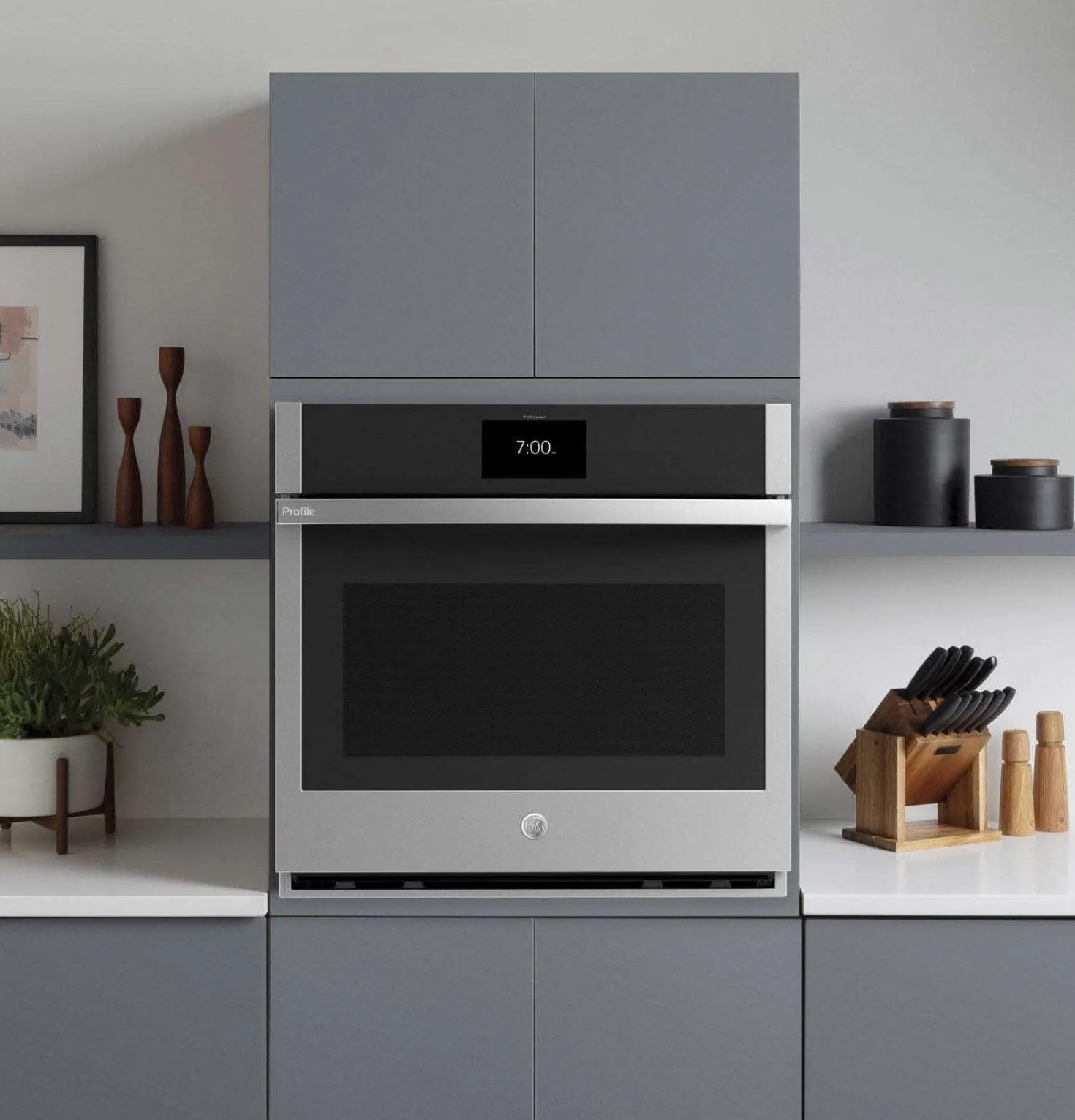 GE Four encastré Acier inoxydable29.75"Électrique - PTS7000SNSS