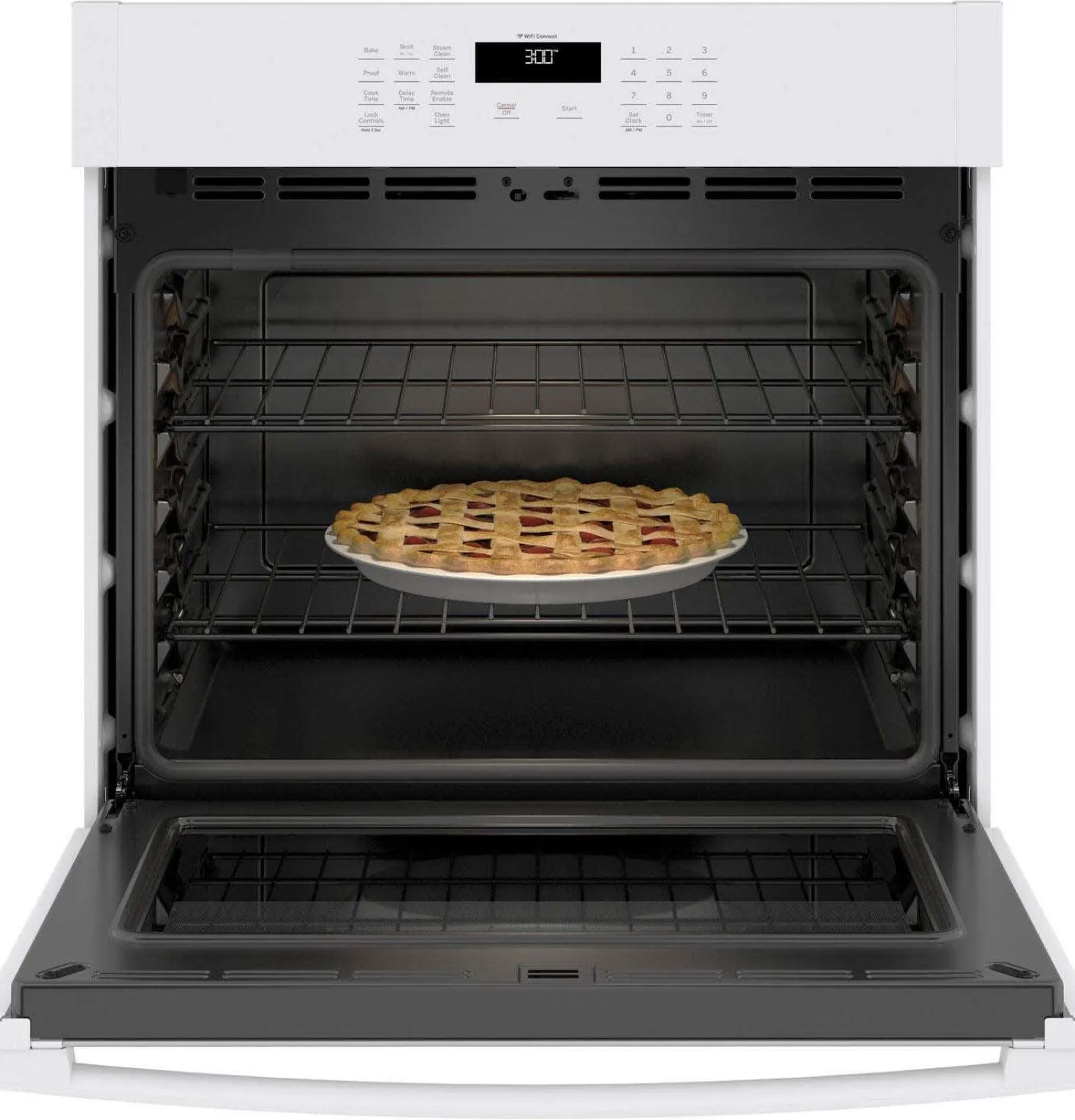 GE Four encastré 30 po Blanc30"Électrique - JTS3000DNWW
