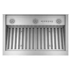 GE Hotte Encastré Acier inoxydable 28.25" , 610 PI3/MIN-UVC9300SLSS