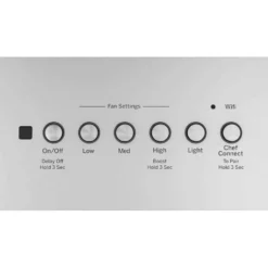 GE Hotte Encastré Acier inoxydable 28.25