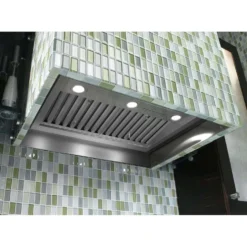 GE Hotte Encastré Acier inoxydable 28.25