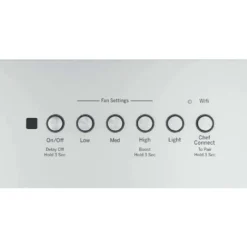 GE Hotte Encastré Acier inoxydable 34.25