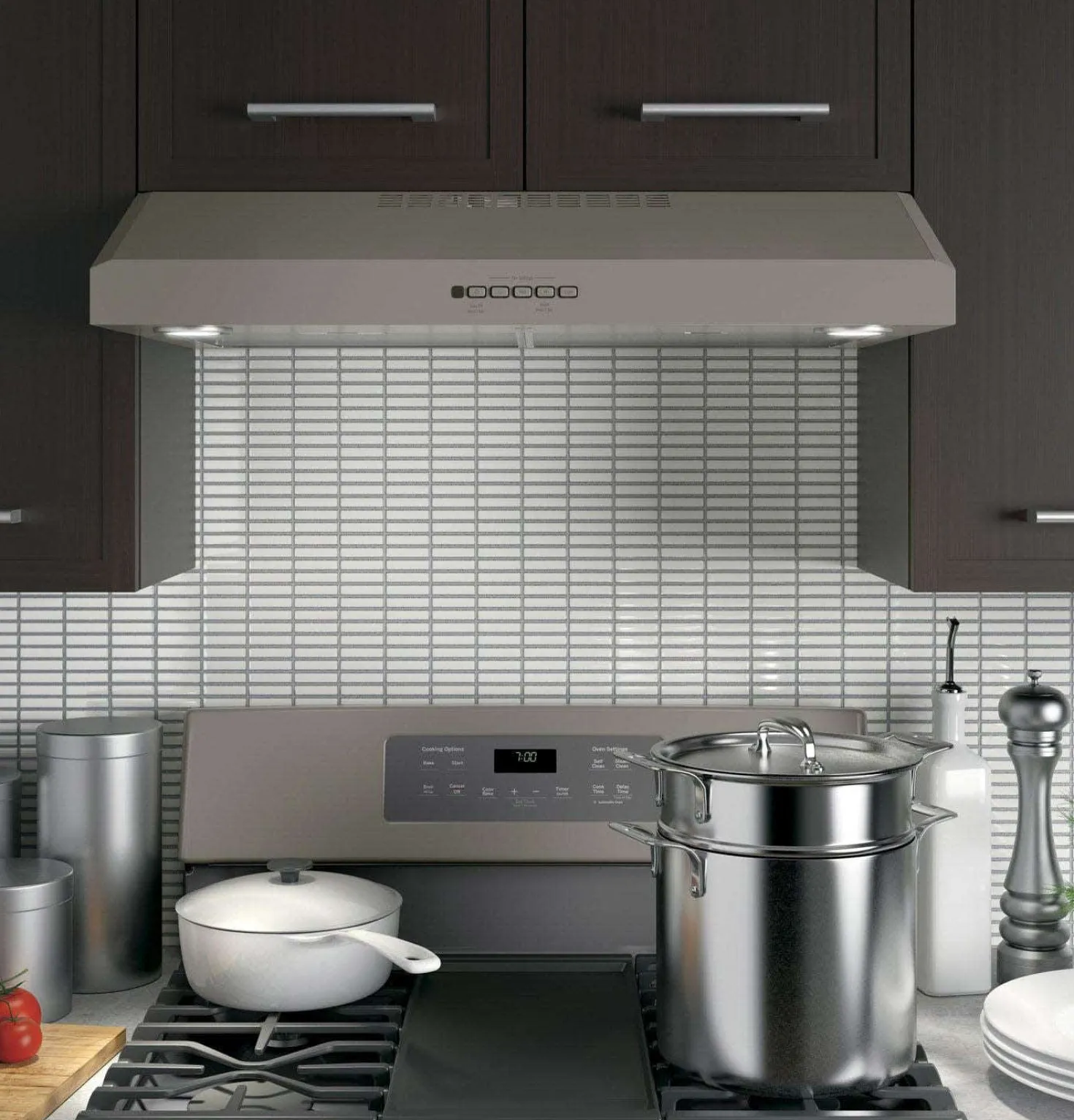 GE Hotte Standard Ardoise 30" , 310 PI3/MIN-JVX5300EJESC