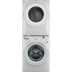 GE Laveuse Chargement frontal Blanc 28