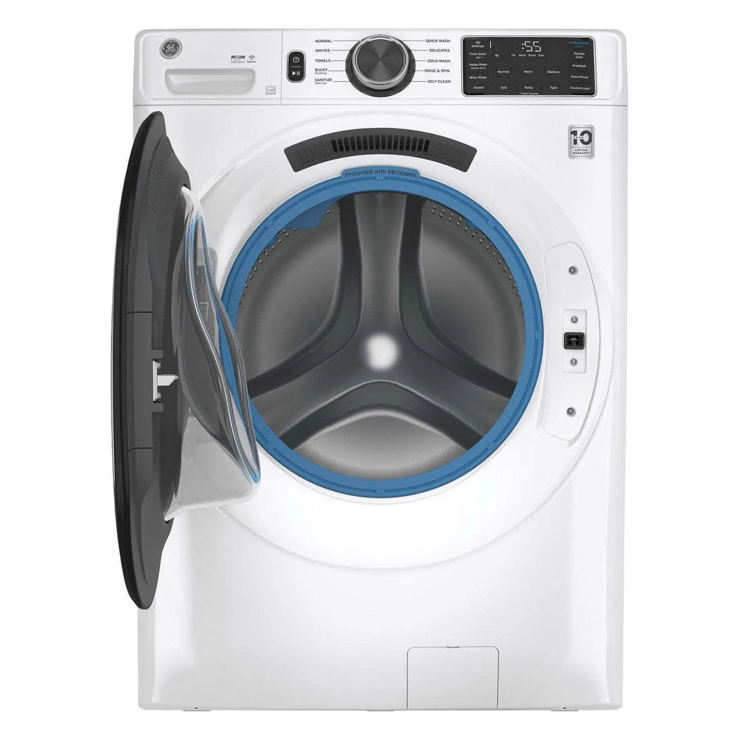 GE Laveuse Chargement frontal Blanc 28" - GFW550SMNWW