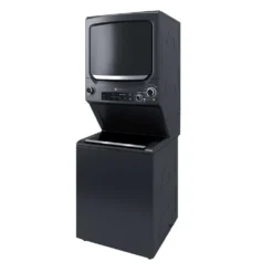 GE Laveuse et sécheuse superposées Chargement par le haut Gris 27'' 800 - GUD57EEMTDG