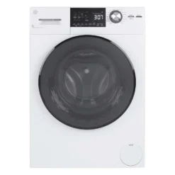 GE Laveuse sécheuse 2 en 1, Blanc, 24'', Chargement frontal - GFQ14ESSNWW