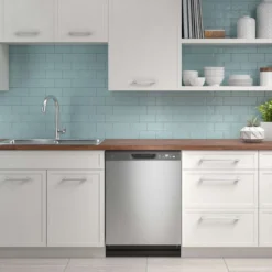 GE Lave-vaisselle Encastré Acier inoxydable 24