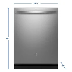 GE Lave-vaisselle Encastré Acier inoxydable 24