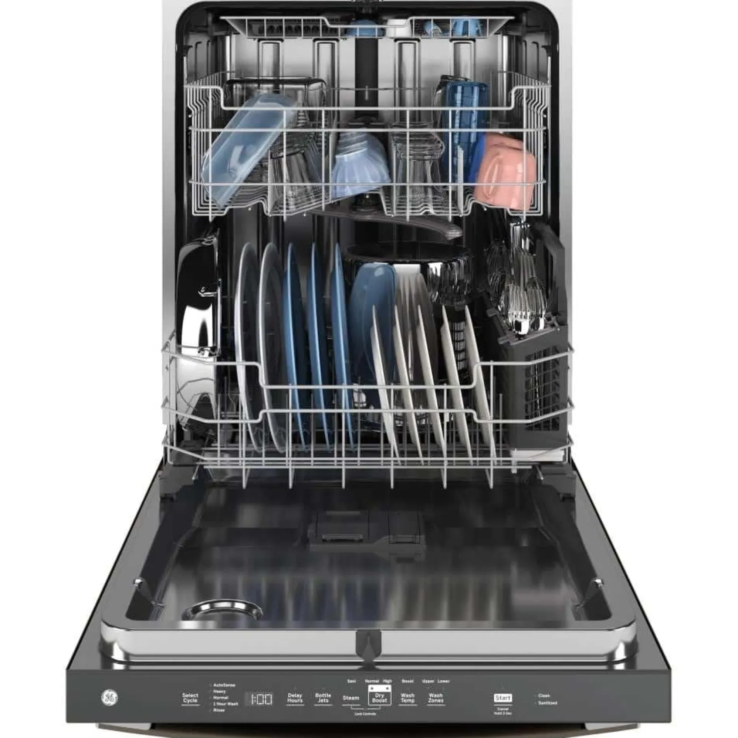 GE Lave-vaisselle Encastré Ardoise 24" 45dB - GDT670SMVES
