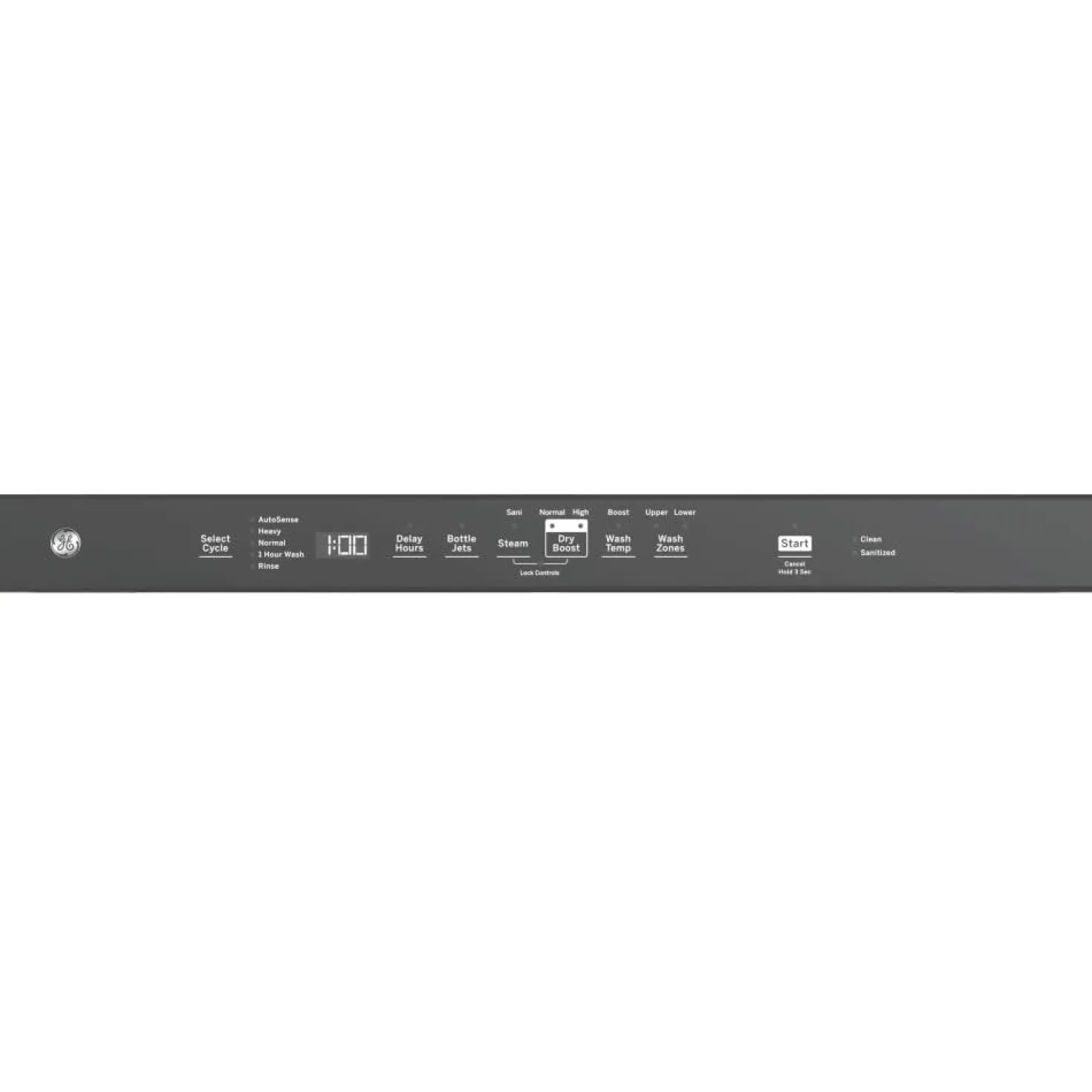 GE Lave-vaisselle Encastré Ardoise 24" 45dB - GDT670SMVES
