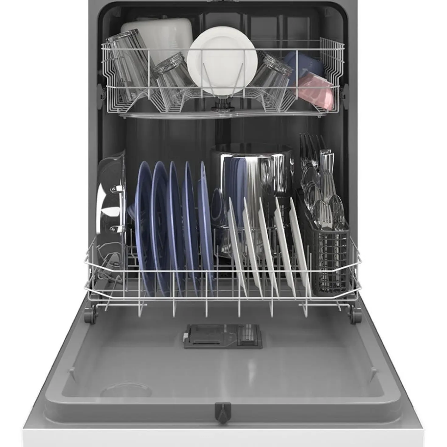 GE Lave-vaisselle Encastré Blanc 24" 59dB - GDF510PGRWW
