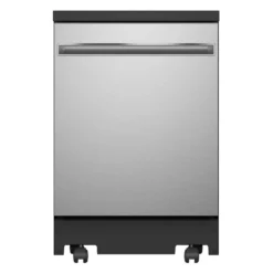 GE Lave-vaisselle Portatif Acier inoxydable 24" 56dB - GPT225SSLSS