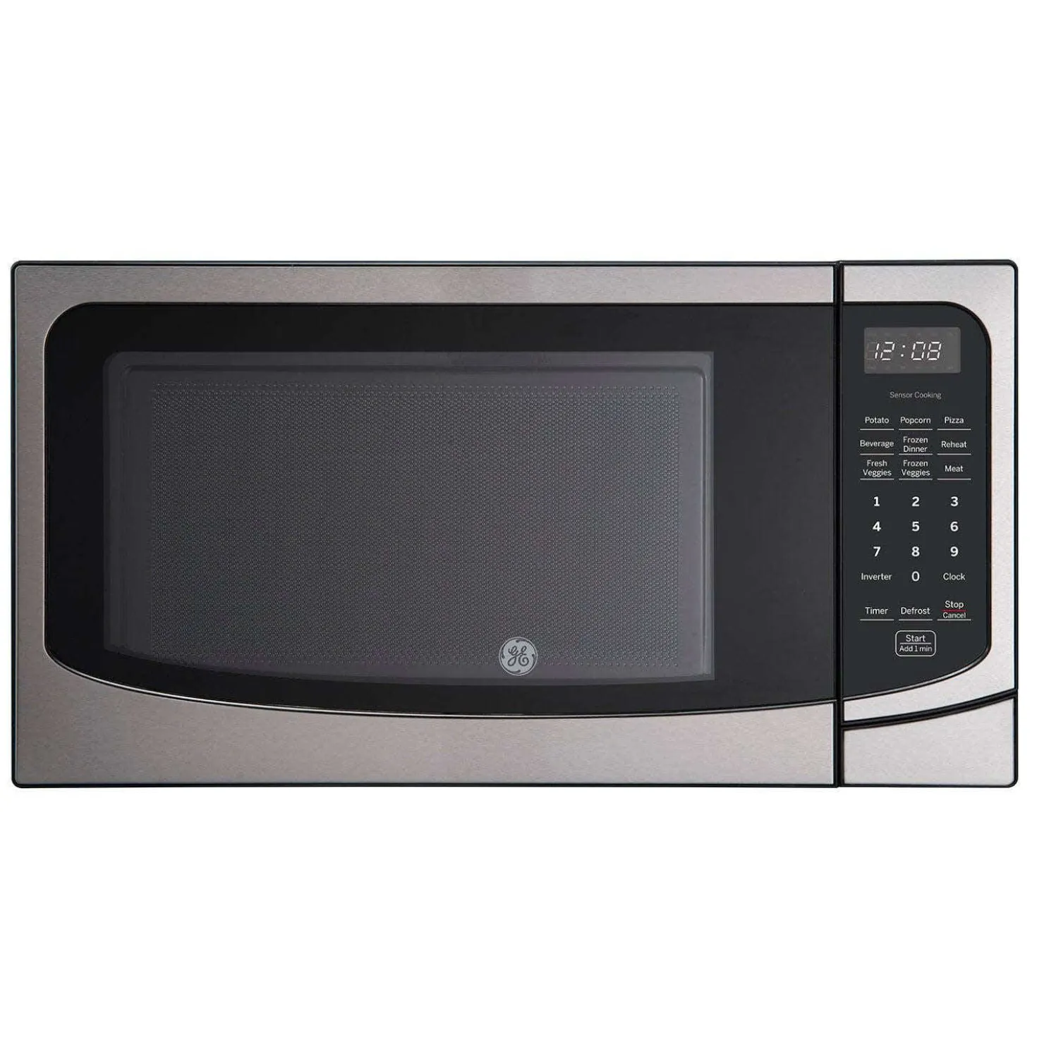 GE Micro-ondes 1,6 pi3 Acier inoxydable21.75" JEB2167RMSS
