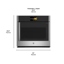 GE Profile Four encastré Acier inoxydable30