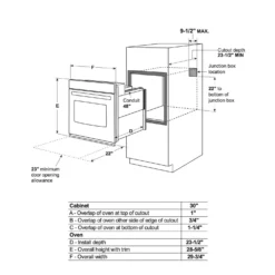 GE Profile Four encastré 30 po Acier inoxydable30
