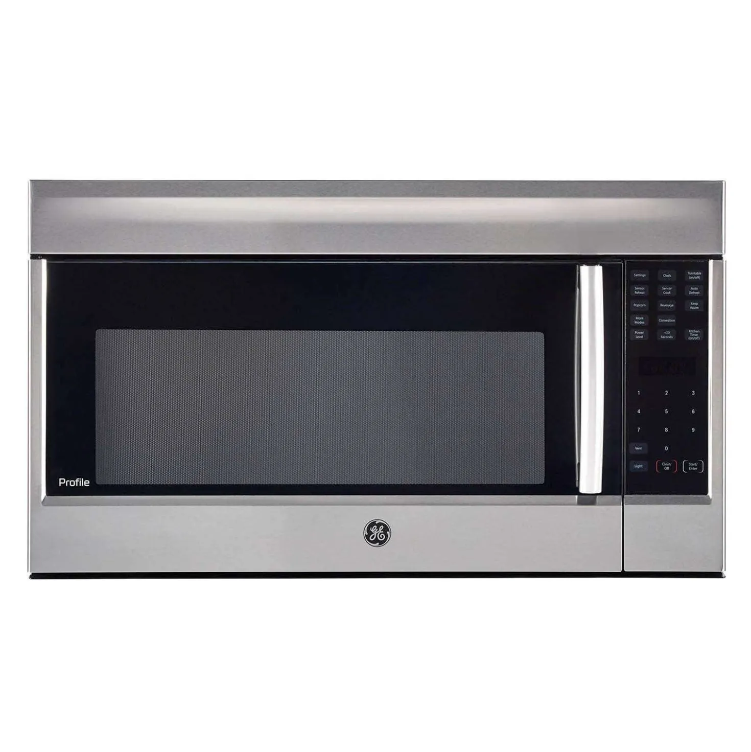 GE Profile Micro-ondes/hotte 1,8 pi3, Acier inoxydable, 30", 400