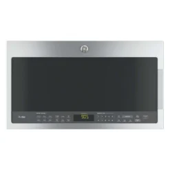 GE Profile Micro-ondes/hotte 2,1 pi3, Acier inoxydable, 30", 400